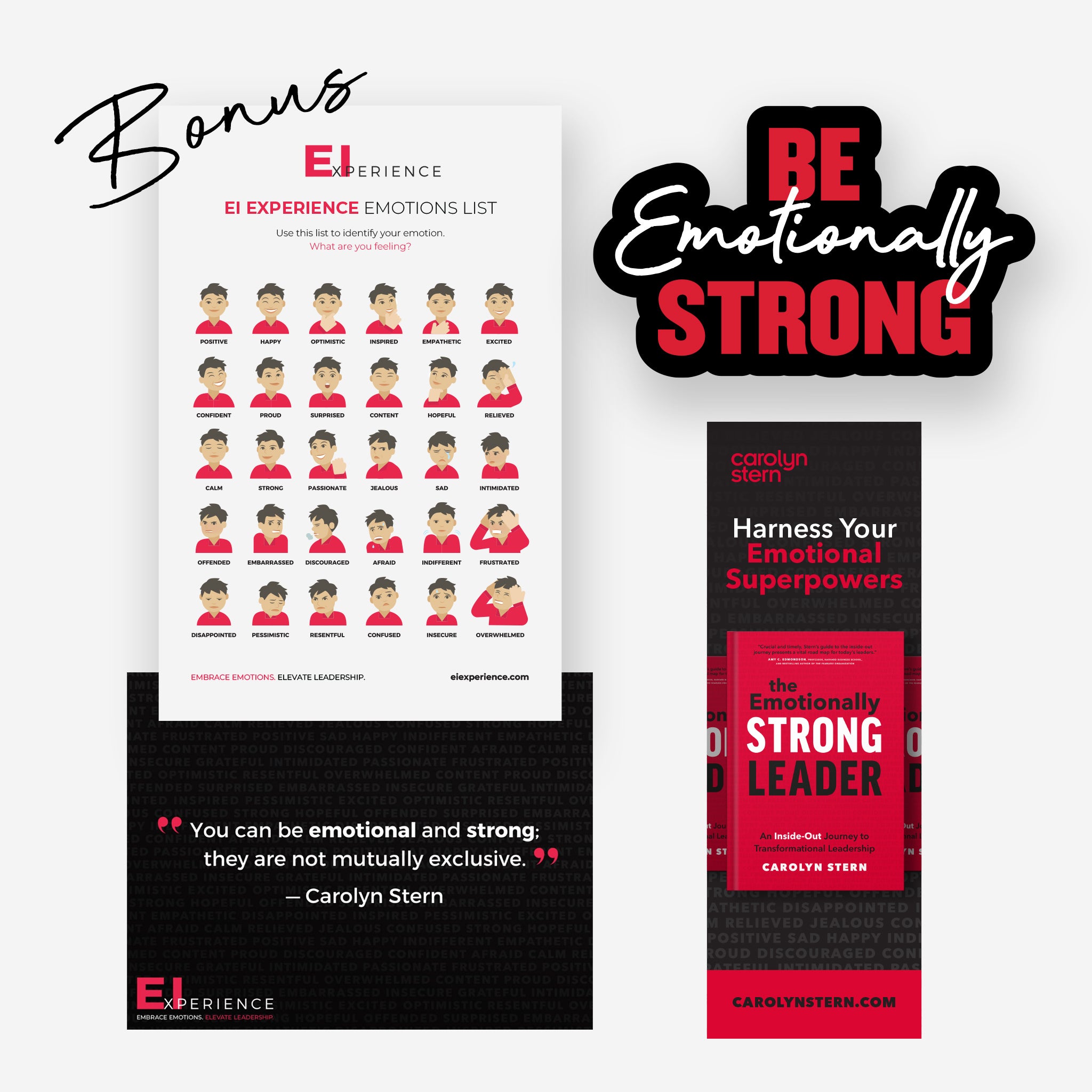 The Emotionally Strong Leader: Signed Edition & Bonus